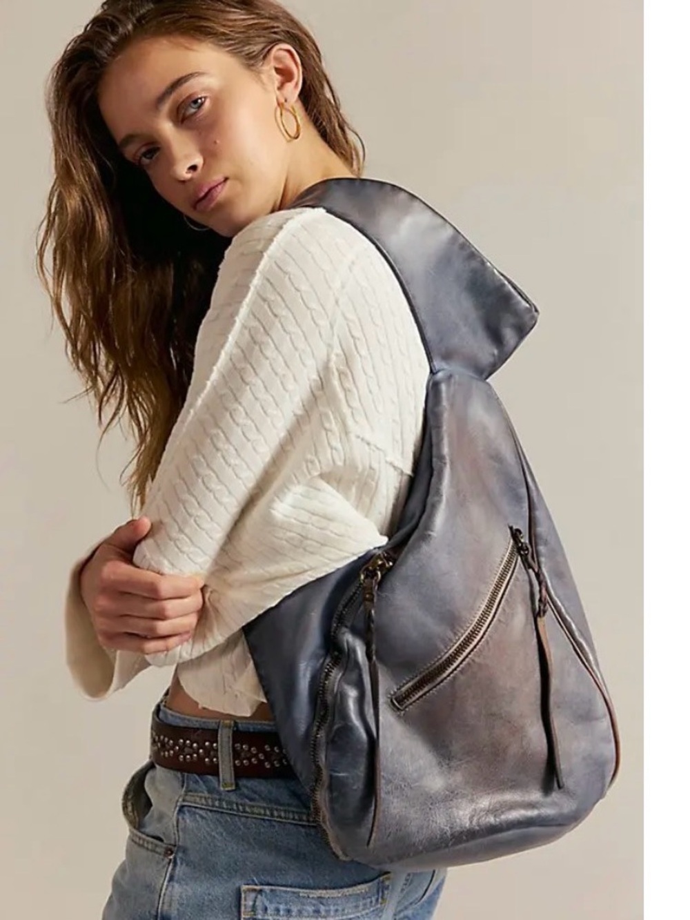$798! Sold Out! Free People We The Free Bronko Backpack Jeans NEW